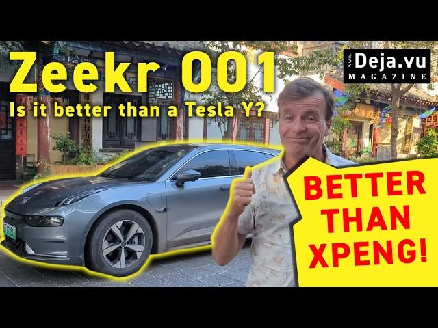 Zeekr 001 Extended Test - Better than Xpeng G6? Better than Tesla Model Y?