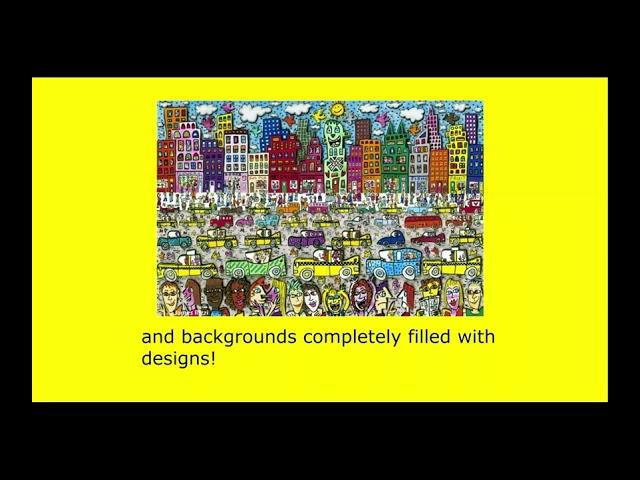 James Rizzi Birds - Google Slides