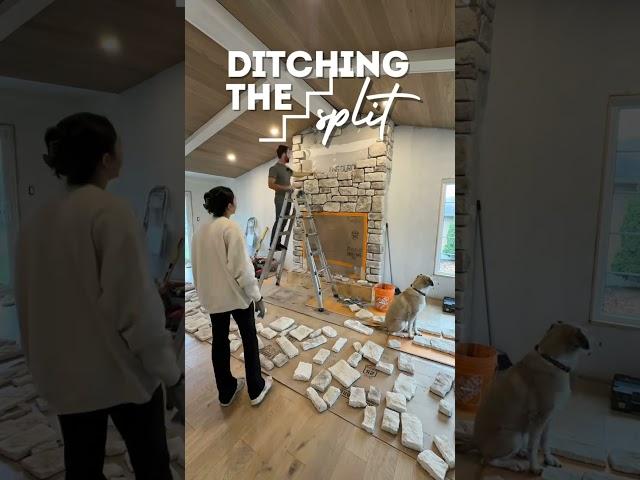 The fireplace of my dreams  #fireplace #diy #renovation