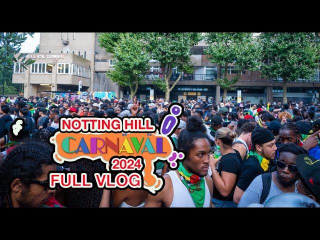 NOTTING HILL CARNIVAL 2024 FULL VLOG #nottinghillcarnival #carnival