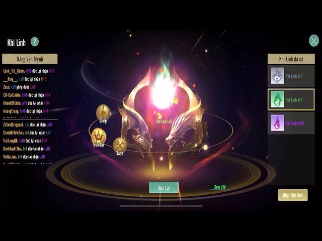 Kiếm Thế Origin & Cách Mồi Khí Linh 7 Lên 13 Hay quá anh em ơi !!! #game #gamemobie