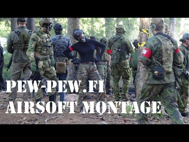 Pew-pew.fi | Airsoft Suomi Gameplay Music Video Montage