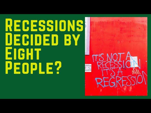 NBER: The Decider of Recessions in America