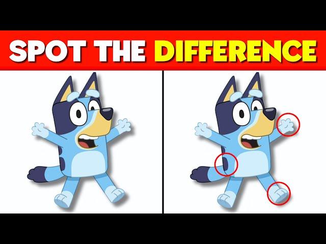 Spot the Difference: Bluey