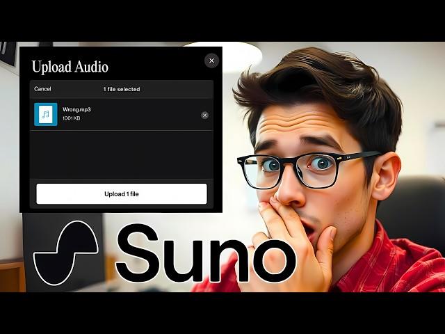 Avoid MISTAKES! How to Upload Audio Suno AI (Udio too!)