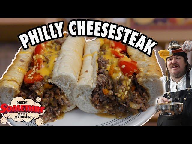 The CHEESIEST Philly Cheesesteak | Cookin' Somethin' with Matty Matheson