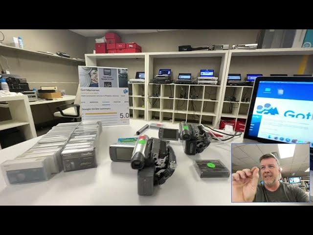 How to Digitize Mini DV Camcorder Tapes to MP4 USB iCloud Dropbox
