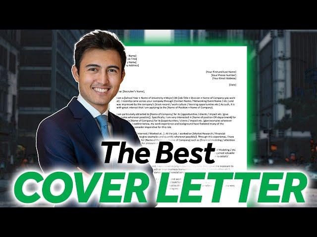 Write an Incredible Cover Letter + FREE Template