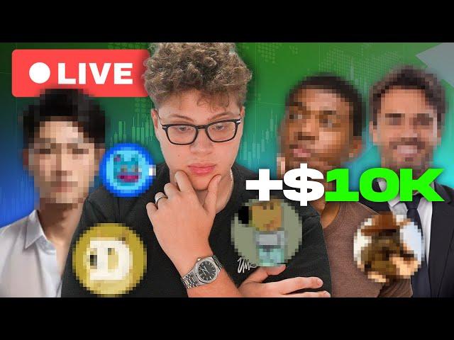 I Traded With Memecoin Millionaires & Made $10,000