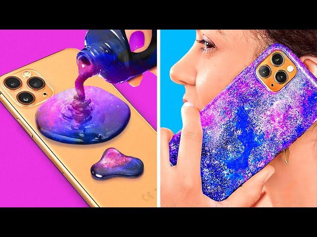 COOL DIY PHONE CRAFTS || Fun Crafting Hacks For Your Phone