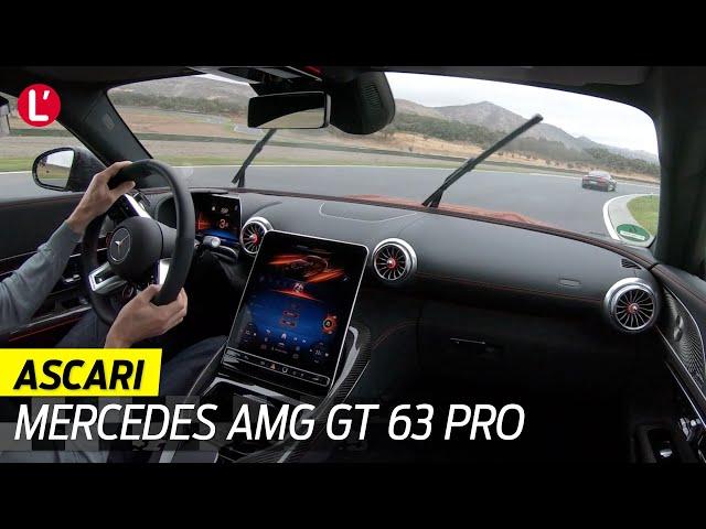 2025 Mercedes AMG GT 63 PRO. Ascari LAP in the RAIN with Michelin Cup 2 R...