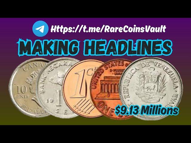 Priceless Pieces: The Top 5 Rare Coins with Million-Dollar Value!