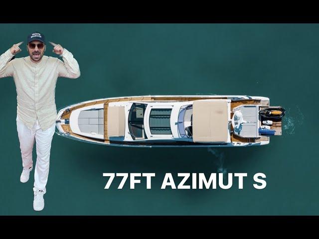 77FT AZIMUT S 2018 charter in Miami Beach. Only with Yachts MiamiVice!