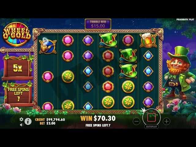 ‍️ Wheel O’Gold Slot Demo | Spins + Bonus