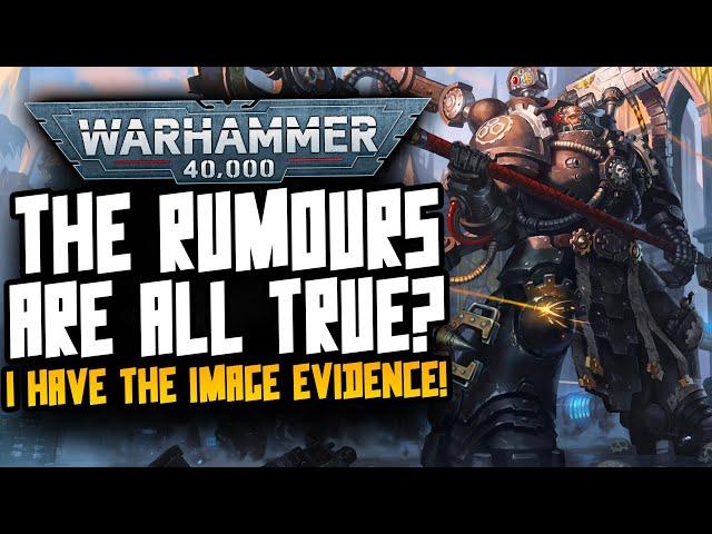 The Space Marine Rumours are TRUE?! I HAVE EVIDENCE!