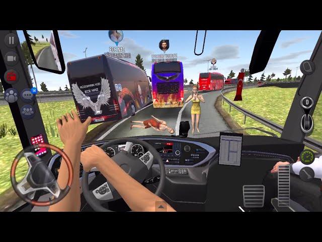 Coach Bus Scary Accident  Bus Simulator : Ultimate Multiplayer! Bus Wheels Games Android