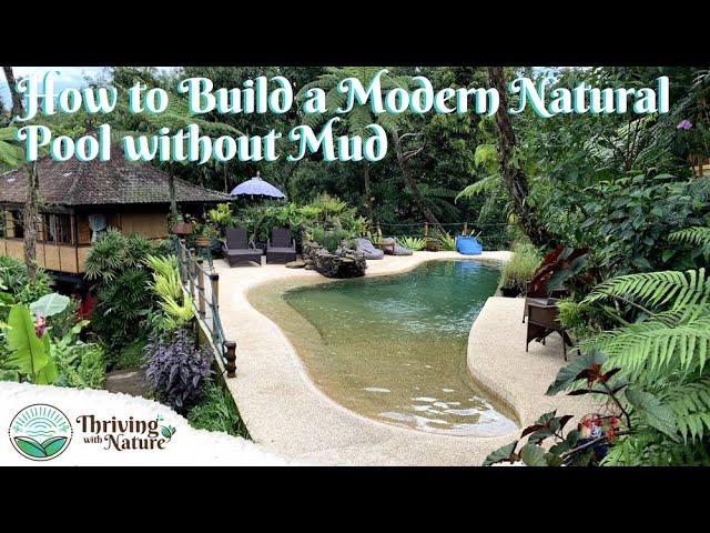 How to build a Modern Natural Pool without Mud