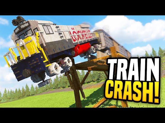 NEW Update and Train CRASHES - Teardown Mods Gameplay