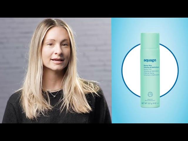 Aquage: Spray Wax