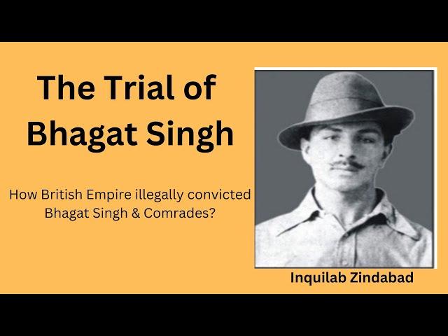 Trial of Bhagat Singh | Inspirational story of Indian Freedom Fighters | Fearless Revolutionaries