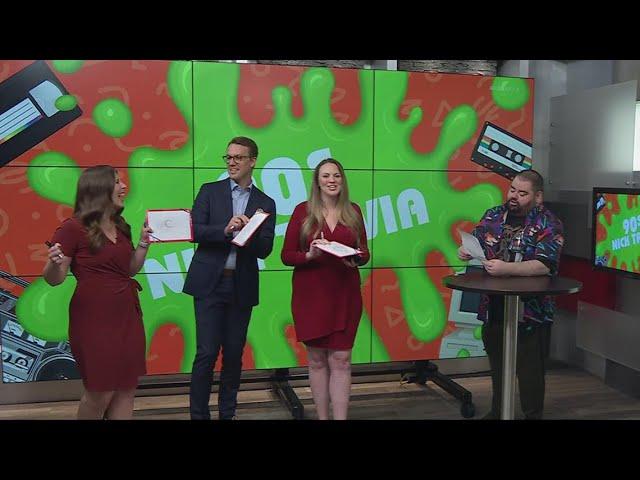 Michael Bower from 'Salute Your Shorts' hosts Nickelodeon trivia