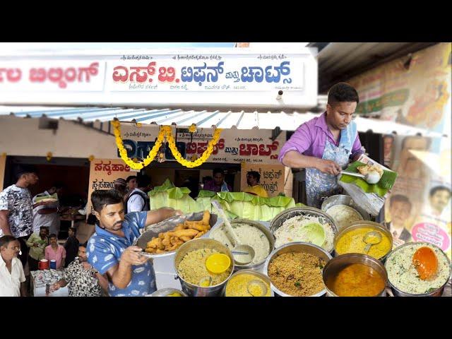 Ramanagar's Famous Eatery | 10 Varieties Highest Selling Early Morning Breakfast | Street Food India