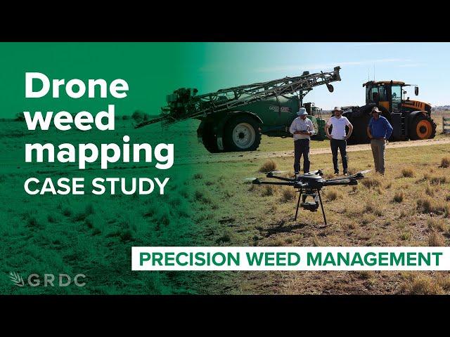 Drone weed mapping case study: Precision weed management
