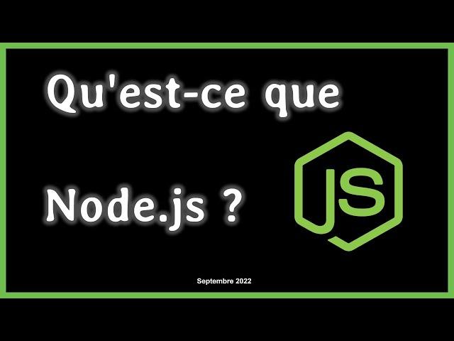 A quoi sert Node.js ?