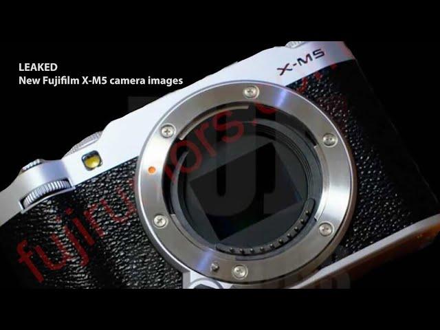 Exclusive first images of the new FujiFilm X-M5 with Film simulation dial!