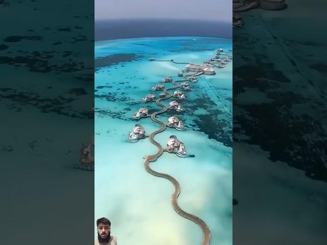 Unbelievable destination on earth #shorts #travel #maldives #ytshorts #indonesia #nature #traveling