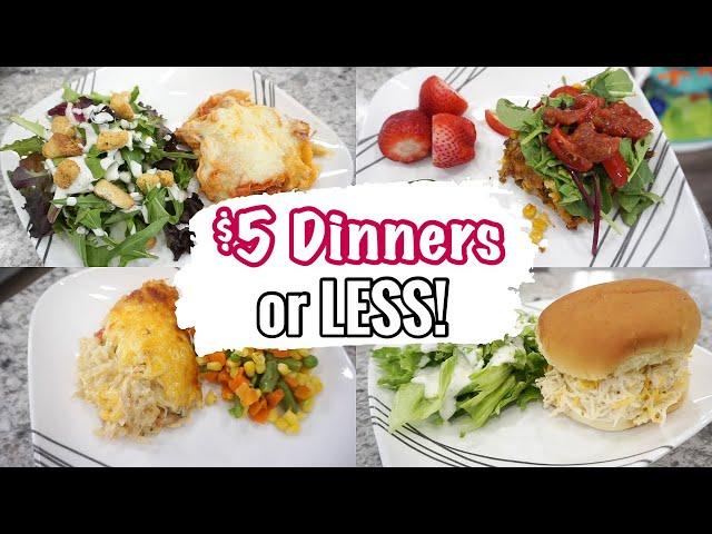 Shelf Cooking DINNER IDEAS on a Low BUDGET | QUICK & EASY Dinners on a Budget | Katelyn's Kitchen