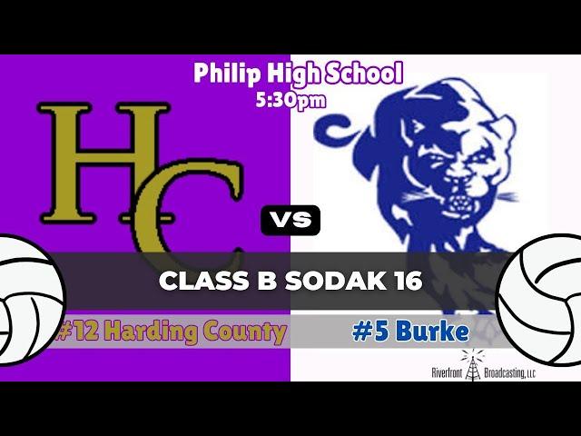 Class B SoDak 16: Harding County vs Burke