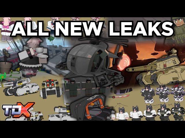 TDX All New Dev Stream Leaks Summarized - Tower Defense X Roblox