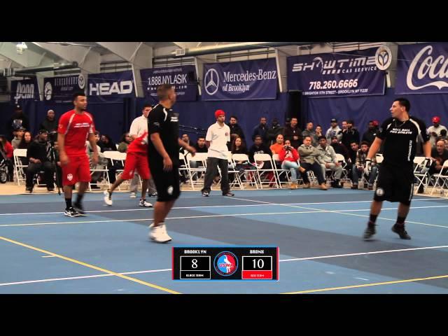 Wall Ball Pro Tournament - Chris & Play (Brooklyn) vs James & Pito (Bronx)