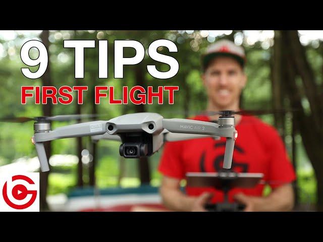 9 Tips BEFORE  Your First Flight - DJI MAVIC AIR 2