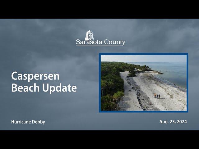 Caspersen Beach Update with Parks, Recreation and Natural Resources Director Nicole Rissler, Aug. 23