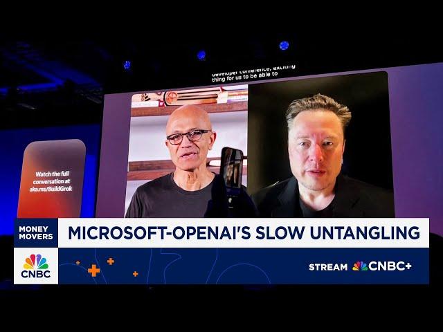 Microsoft and OpenAI's slow untangling