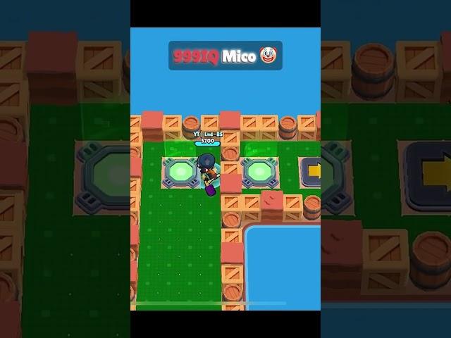 Smartest mico so far  #shorts #brawlstars #gaming #viral