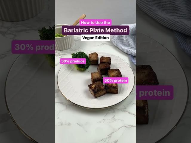 This is the Bariatric Plate Method | #gastricsleevediet #bariatricdiet #gastricbypassfood #vsglife