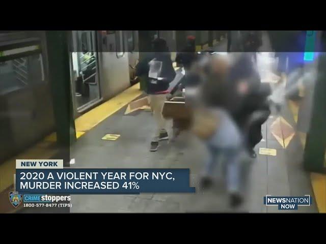 2020 a violent year for New York City, murder increased 41%