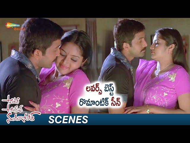 Aunty Uncle Nandagopal Telugu Movie Scenes | Lovers Best Romantic Scene | Vadde Naveen | Lakshana