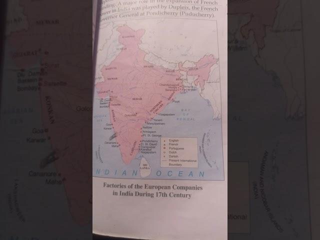 Factories of the European companies in India During 17th century