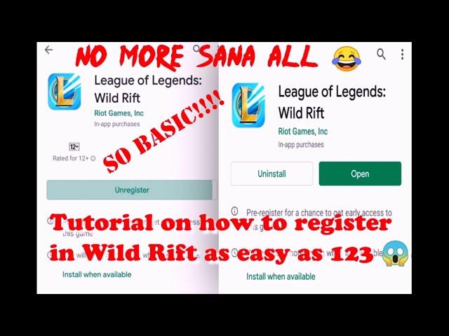 Paano mag install ng LOL WILD RIFT in just few steps (How to install League of Legends) So Easy!