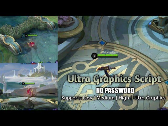 Enable Ultra Graphics Script | Imperial Sanctuary Map | No Password | Mobile Legends