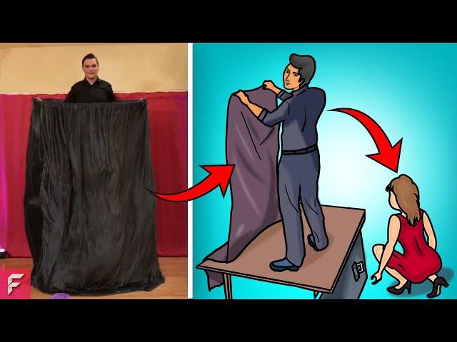 WORLD'S 10 MOST FAMOUS MAGIC TRICKS FINALLY REVEALED | GREATEST MAGIC SECRETS