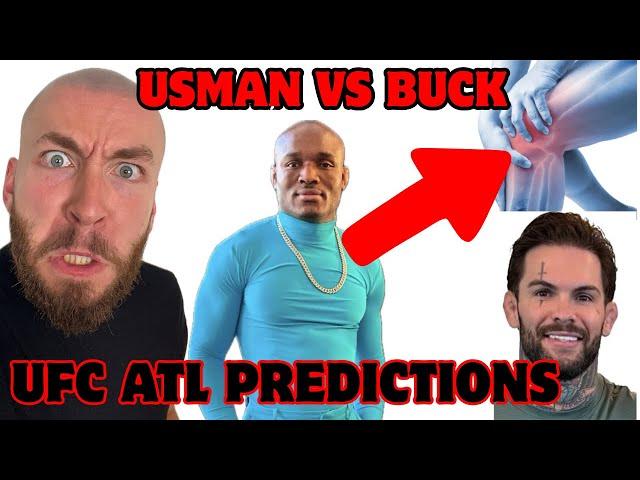 UFC Atlanta THOUGHTS and PREDICTIONS | Usman vs Buckley | SloppyMMA