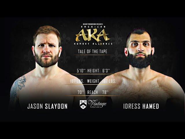 AKA 42 Bout 10 Idrees Hamed vs Jason Slaydon