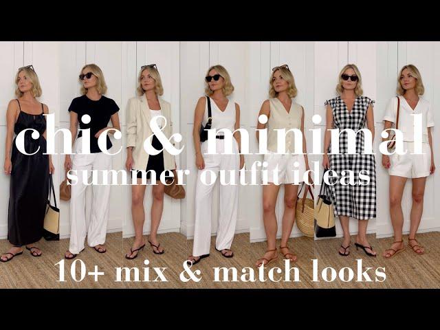 CHIC & MINIMAL SUMMER LOOKS | MINIMAL STYLE | GOELIA HAUL