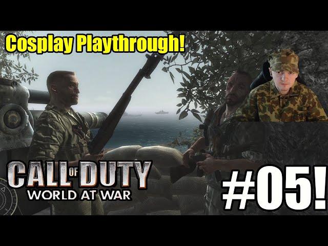 The Marines Take Peleliu Island- COD World At War Historical Accuracy Mod Part 5