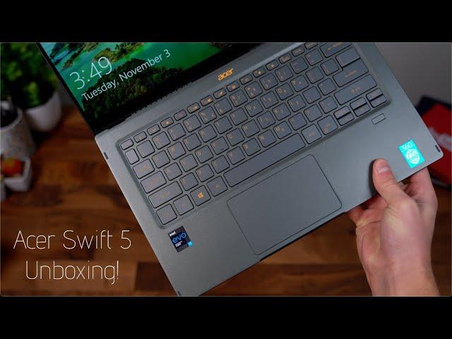 Acer Swift 5 Unboxing! (11th Gen Intel i7 and Intel Xe Graphics)